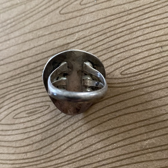 Gorgeous vintage turquoise ring. Size 6. - Picture 5 of 10